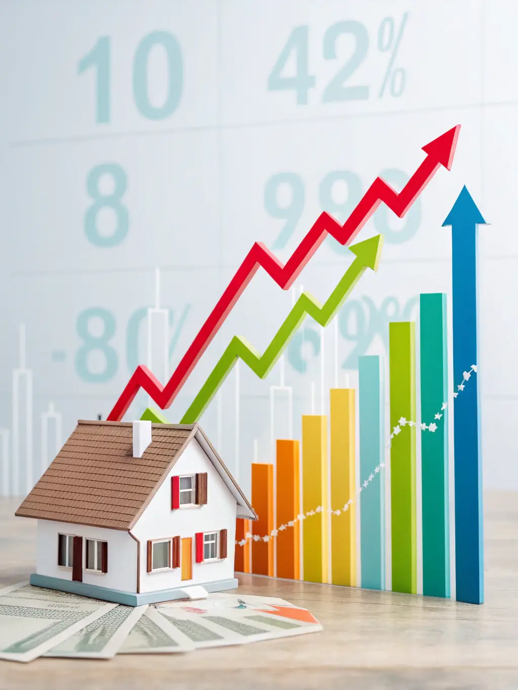 A graph showing consistent property acquisitions, illustrating Prime Flip Homes' active presence in the market.