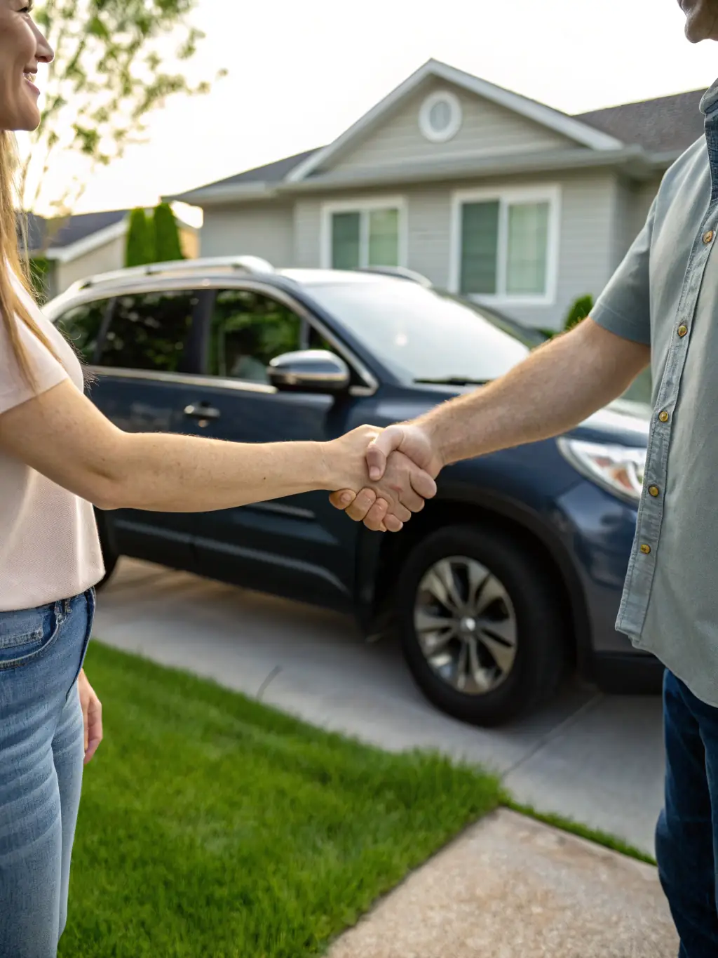 A handshake between a real estate agent and a Prime Flip Homes representative, emphasizing the agent-friendly approach.